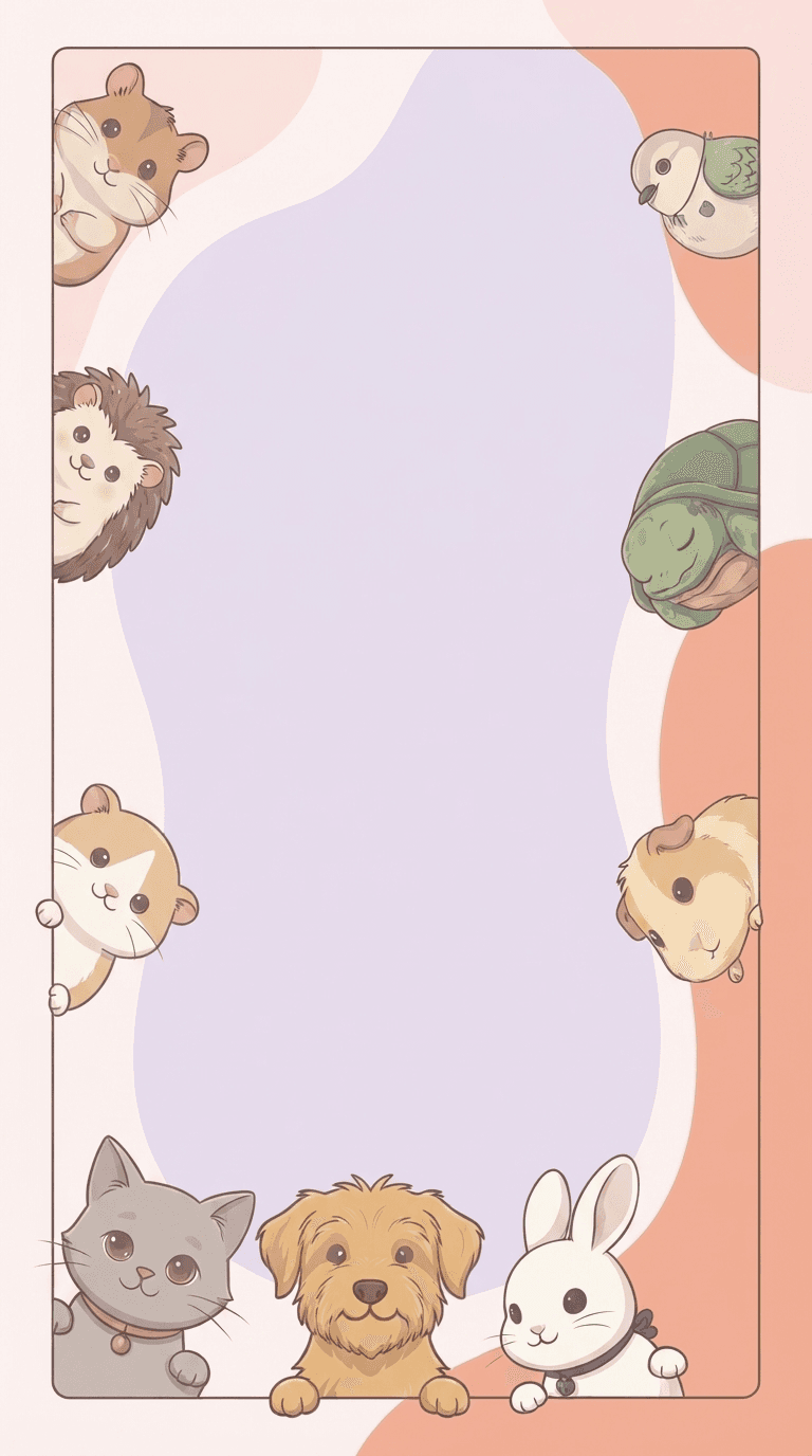 A welcoming group of companion animals